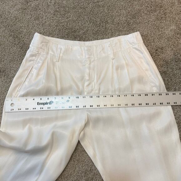 Gap 12 Drapey Trouser pleated front satiny dress pant P 2780 - Picture 7 of 10